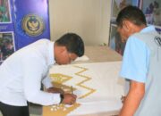 Warga Binaan Lapas Banjarmasin Dilatih Teknik Pembuatan Motif Sasirangan