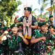 Kunjungan Kerja Pangkostrad dan Ketua Persit KCK Gabungan Kostrad Ke Yonif 412 Kostrad