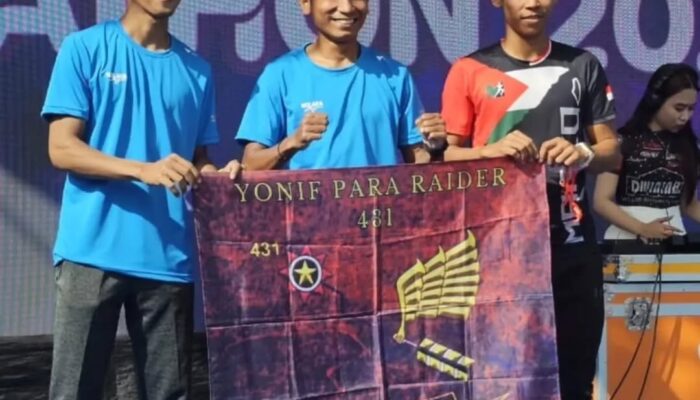 Danbrigif 3 Kostrad Bangga, Kariango Runner Torehkan Prestasi Gemilang di Ajang Lomba Lari Sulawesi