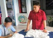 Dialog Humanis Kalapas Banjarmasin Bersama Warga Binaan Lapas Banjarmasin Di Area Produksi Sasirangan
