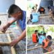 Kreativitas Warga Binaan Lapas Banjarmasin Tercermin Dalam Pembuatan Gapura Pramuka