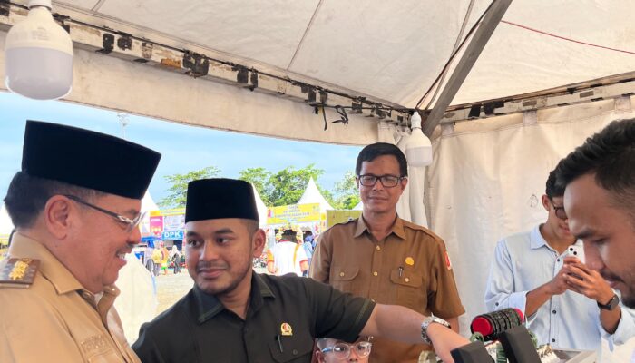 Ketua DPRK Mohd Rizki Ramadhan Kunjungi Expo HUT Kabupaten ke-23