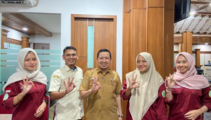 Bangun Relasi, DEMA STIS Al-Aziziyah Sambangi Biro Isra Aceh