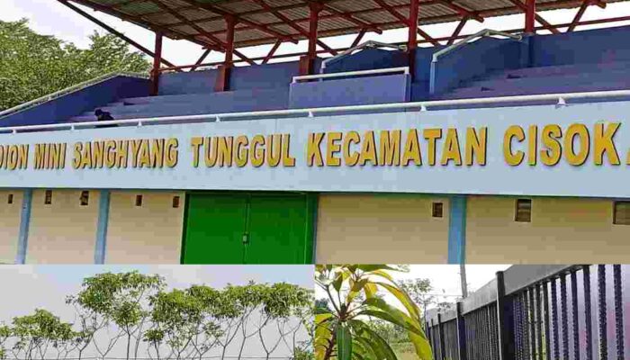 Kondisi Mirip Semak Belukar Kemana Anggaran Pemeliharaan Stadion Mini Cisoka