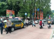 Patroli Cegah Kejahatan Jalanan di Sekitar Taman Lapangan Banteng