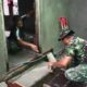 Satgas TMMD 125 Kodim 1506/Namlea: Rehab Rumah Tidak Layak Huni di Desa Leku Telah Mencapai 93 %