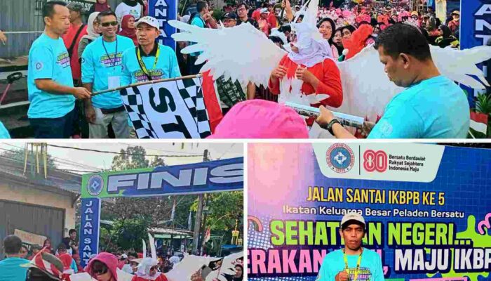 Meriahkan HUT RI Ke-80 IKBPB Gelar Jalan Santai Yang Di Ikuti Ribuan Warga Peladen, Pondok Ranji Ciputat-timur