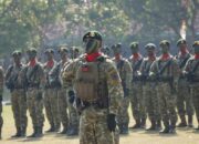 Estafet Kepemimpin Yonif 501 Kostrad Resmi Berganti