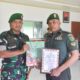 Dandim 1710/Mimika Pimpin Acara Tradisi Korps Pindah Satuan dan Purna Tugas