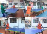 Lapas Banjarmasin Fasilitasi Hiburan Positif Melalui Tenis Meja