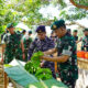 Pangdivif 3 Kostrad Sambut Dankodaeral VI/Makassar dan Ajak Panen Pisang Cavendish