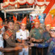 Pangdivif 3 Kostrad Hadiri Deck Reception di KRI Bima Suci