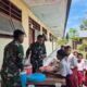 Berbagi Bubur Bergizi, Wujud Kepedulian Satgas Pamtas RI-RDTL Yonarhanud 2 Kostrad