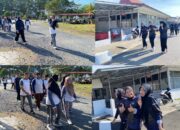 Jalan Santai Warnai Suasana Pagi Pegawai Lapas Banjarmasin Dengan Semangat Kebersamaan