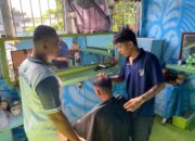 Kegiatan Pangkas Rambut Massal Jadi Bagian Dari Pembinaan Karakter Warga Binaan Lapas Banjarmasin