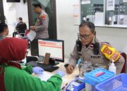 Peringati HUT Humas Polri ke-74, Polres Jakarta Pusat Gelar Donor Darah: “Setetes Darah Bisa Selamatkan Nyawa”