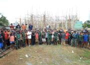 Tim Wasev TMMD ke-126 Tinjau Langsung Progres Pembangunan di Oba Selatan