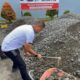 Perkuat Fasilitas Pengamanan, Lapas Karang Intan Lakukan Perbaikan Jalan Pos Penjagaan