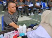 Pemeriksaan Kesehatan Gratis Prajurit Yonif 432 Kostrad oleh Puskesmas Tanralili