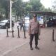 Polsubsektor Merdeka Barat Gelar Patroli di Area Perparkiran IRTI Monas, Pantau Aktivitas Warga dan Situasi Kamtibmas