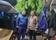 Polri Lakukan Peninjauan Genangan Air, Pohon Tumbang dan Pengecekan Pompa Air Rusun Karet Tengsin