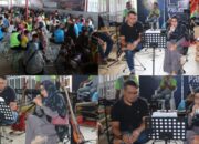 Momen Kehangatan di Ruang Tamu Lapas Kelas II A Banjarmasin Lewat Alunan Musik dan Silaturahmi