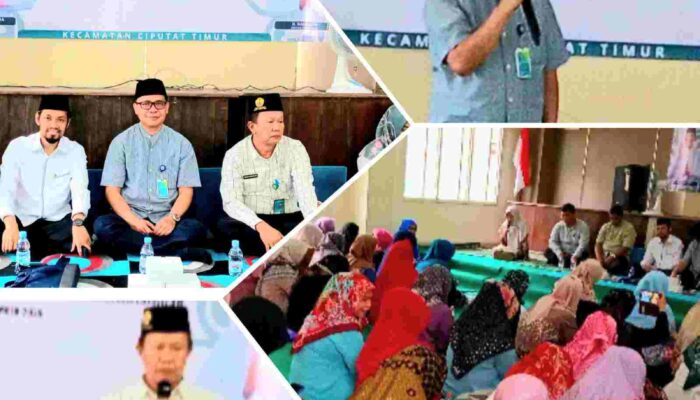 Ciputat Timur Gelar Sosialisasi Penguatan Kelembagaan Majelis Taklim