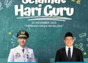 Kecamatan Ciputat Timur Sampaikan Ucapan Selamat Hari Guru Nasional 2025