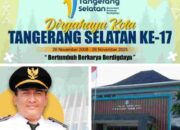 Camat Pondok Aren Sampaikan Ucapan HUT ke-17 Kota Tangerang Selatan, Ajak Warga Terus Bersinergi