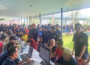 Kesadaran Administrasi Meningkat, WBP Padati Layanan E-KTP Di Lapas Narkotika Karang Intan