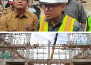 Wawalkot Tangsel Tinjau Progres Pembangunan GSG Kecamatan Pamulang, Target Rampung Desember 2025