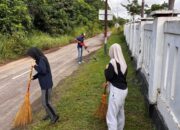 Dipimpin Kalapas, Lapas Narkotika Karang Intan Laksanakan Gotong Royong Pembersihan Area Luar