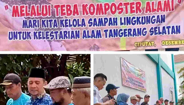 Camat Ciputat Dorong Optimalisasi TEBA Komposter Alami untuk Tekan Sampah Organik
