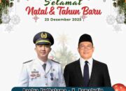Camat Ciputat Timur Sampaikan Ucapan Selamat Natal dan Tahun Baru kepada Masyarakat