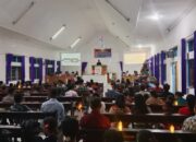 Ciptakan Rasa Aman, Satgas Pamtas Yonarhanud 2 Kostrad Adakan Pengamanan di Gereja