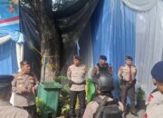 53 Personel Disiagakan Dalam Apel Pelayanan di Pospam Natal dan Tahun Baru Sawah Besar