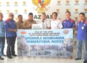 Baznas Kota Tangsel Terima Donasi Perusahaan untuk Korban Bencana Sumatera