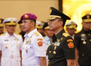 Wapang TNI Pimpin Sertijab Kapuspen TNI, Dan PMPP, dan Kapusjaspermildas