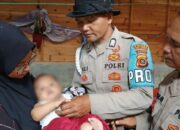 Respon Cepat Polres Aceh Tengah Tembus Wilayah Terisolir, Pastikan Kondisi Bayi Sehat dan Layani Kesehatan Warga