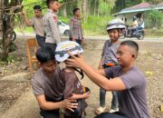 Trauma Healing Polri Hadirkan Flying Fox untuk Kembalikan Senyum Anak-Anak Terdampak Bencana di Kayu Pasak