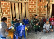 Peduli Kesehatan, Satgas Pamtas Yonarhanud 2 Kostrad Gelar Layanan Posyandu bagi Warga