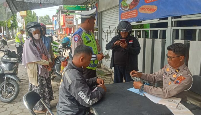 Satlantas Polres Pemalang Gelar Operasi Cipta Kondisi di Awal Tahun 2026