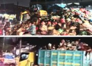 Pengangkutan Sampah Menggunung di Jalan Otto Iskandardinata, Cimanggis Ciputat Mulai Teratasi