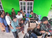 Satgas Pamtas Yonarhanud 2 Kostrad Dukung Ketahanan Pangan di Wilayah Perbatasan