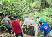 Pos Gabma Sajingan Perbaiki Sumber Mata Air Warga Dusun Aruk