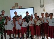 Satgas Pamtas RI–RDTL Hadirkan Edukasi Teknologi Informasi di Malaka