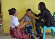 Satgas Pamtas Yonarhanud 2 Kostrad Wujudkan Generasi Sehat di Wilayah Perbatasan