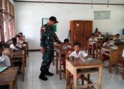 Satgas Pamtas Yonarmed 12 Kostrad Hadir untuk Anak-Anak Perbatasan