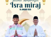 Camat Ciputat Timur Sampaikan Ucapan Peringatan Isra Mi’raj Nabi Muhammad SAW