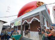 Panglima TNI Resmikan Masjid Kubah Baret Merah di Bandung Barat